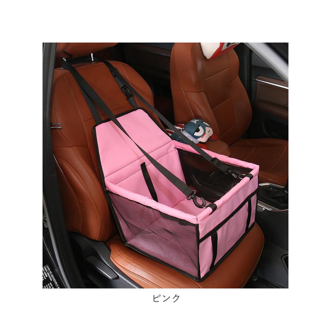 ドライブボックス 犬 猫 通販 小型犬 中型犬 ペット用 ドライブ ペットボックス 折りたたみ コンパクト 旅行 座席 アウトドア お出かけ カー用品 ドライブ用品 カーシート アウトドア ドライブ 犬用品 ペット用品 グレー ・