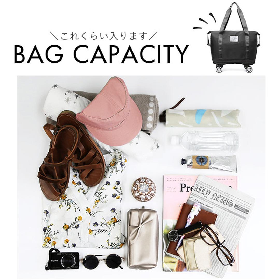 ボストンバッグ 旅行 拡張 通販 旅行バッグ 多機能旅行バッグ キャリーバッグ トートバッグ 鞄 かばん カバン 大きい 大容量 レディース メンズ キャスター付き 折りたたみ 機内持ち込み 乾湿分離 撥水 軽量 丈夫 おしゃれ ジム 合宿 入院 スポーツバッグ ピンク ・