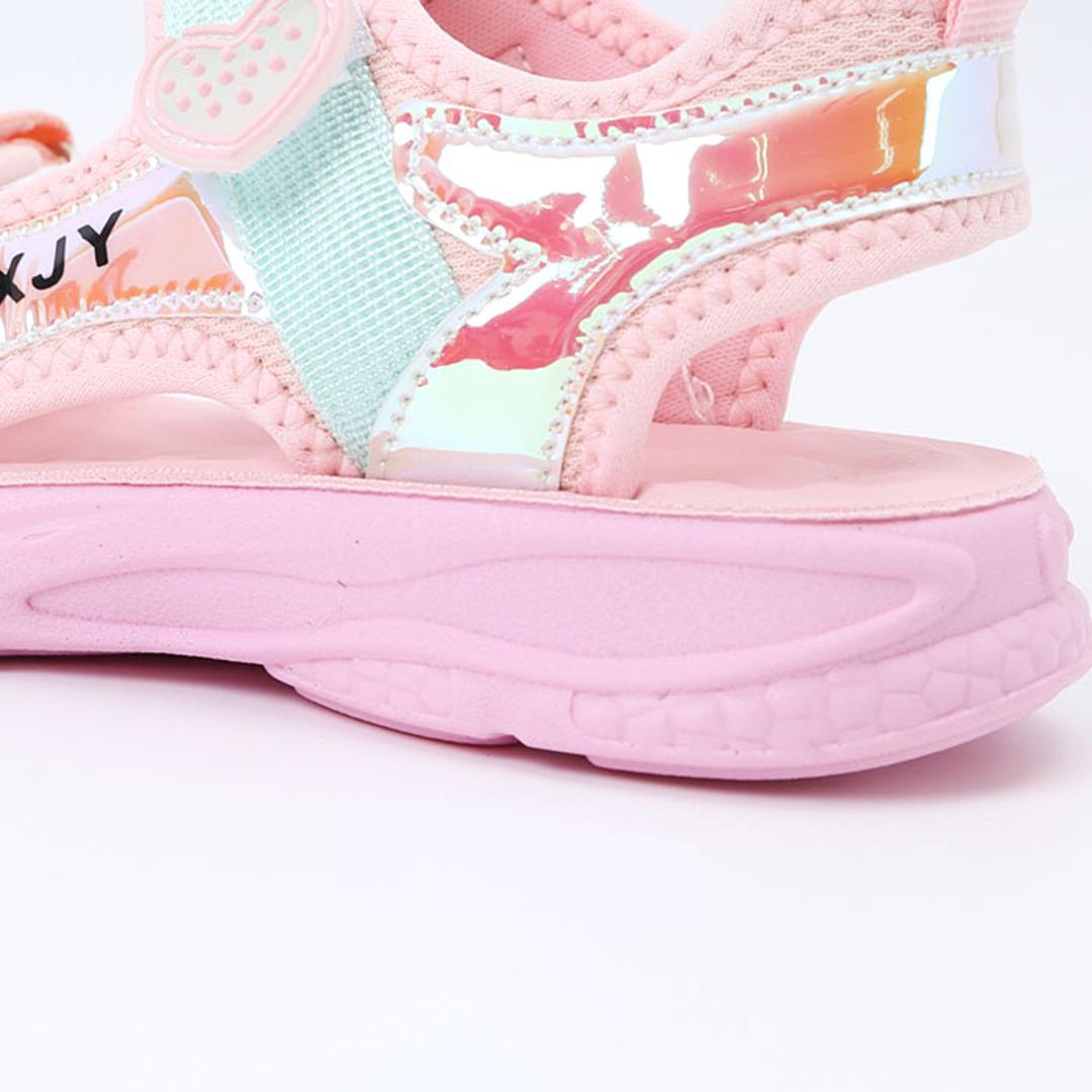 キッズ サンダル 通販 スポーツサンダル ビーチサンダル 子ども靴 前あき アクアシューズ 子供靴 ウォーターシューズ 女の子 こども用 かわいい 可愛い 軽い 歩きやすい 脱ぎ履き簡単 おしゃれ 旅行 アウトドア 通園 通学 ギフト Aタイプ 【即日発送】28(19cm)