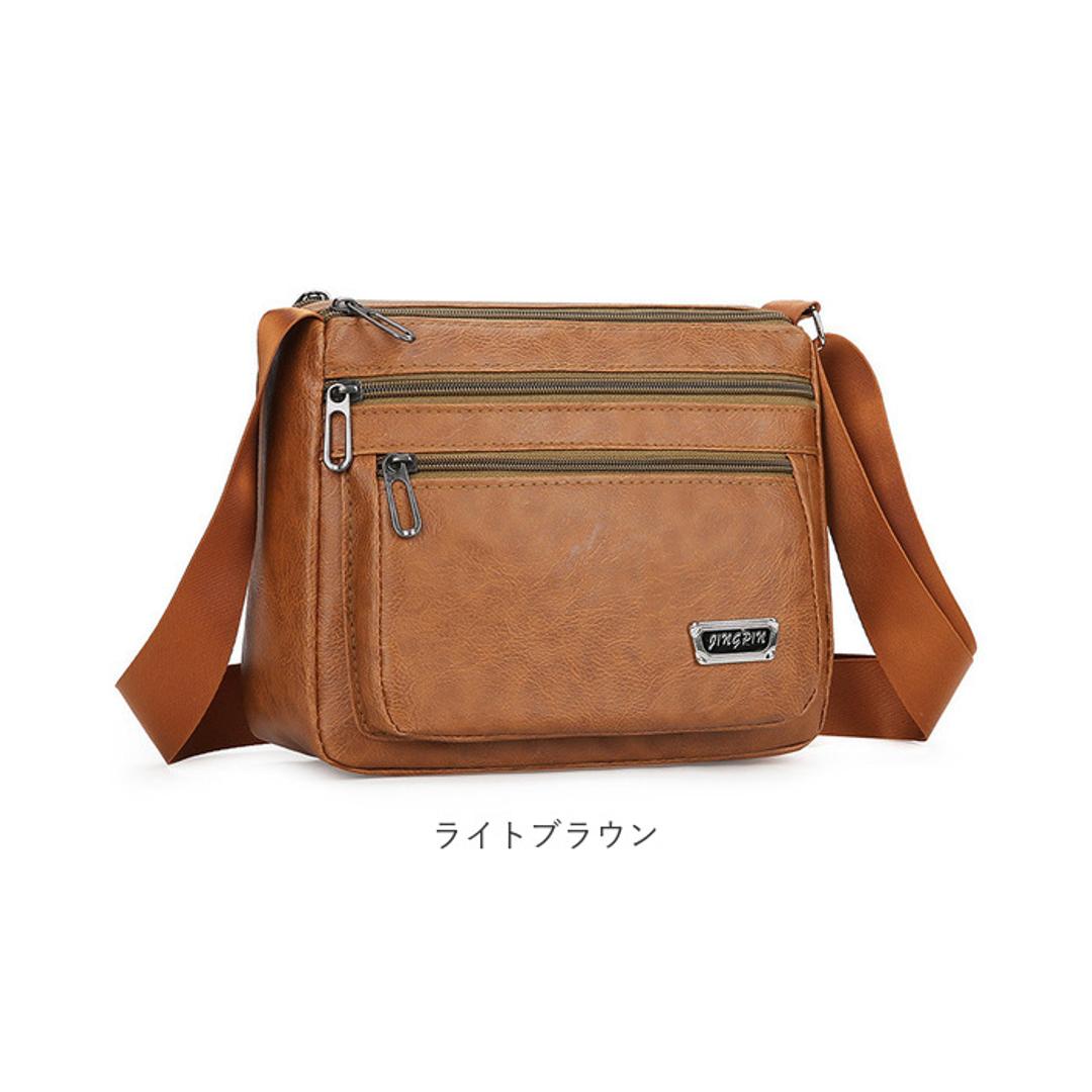 ショルダーバッグ 小さめ 斜めがけ メンズ 通販 ショルダーバック ショルダー バッグ 斜めがけ バック 斜め掛けバッグ 斜めがけバッグ 合皮 横型 かっこいい シンプル カジュアル 無地 通勤 通学 サブバッグ 旅行 自転車 アウトドア メンズバッグ ブラック ・