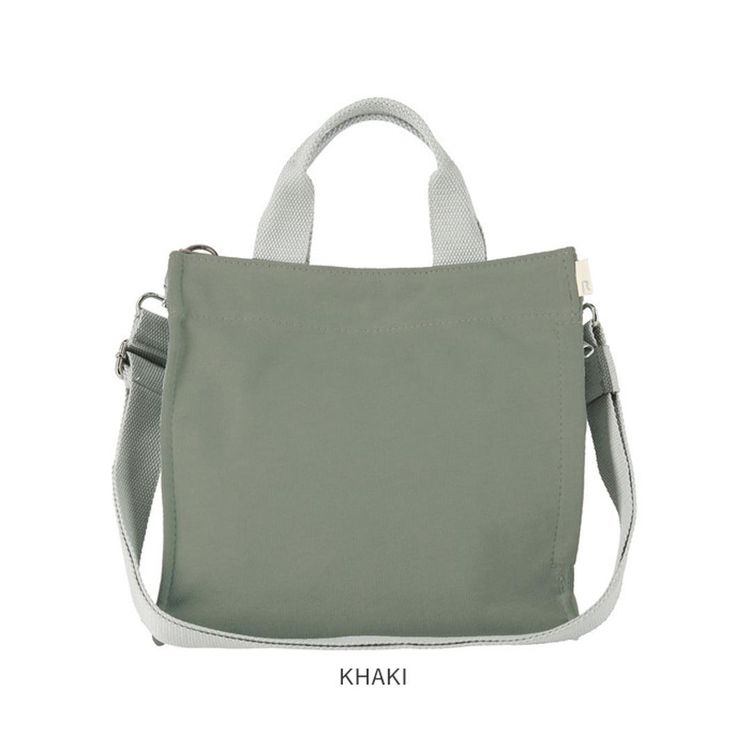 ルートート rootote ショルダーバッグ 1413 通販 ブランド トートバッグ レディース メンズ スクエア 2way ミニトート 斜めがけ 大人 おしゃれ 手提げ 肩掛け 母の日 プレゼント レディースバッグ バック 鞄 GRAY ・