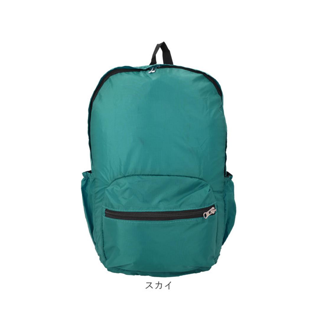 コンパクト リュック レディース 通販 たためるリュック コンパクトリュック 携帯 畳めるリュック エコリュック 女性 子供 ショッピング リュックサック カジュアル シンプル 軽量 バッグ カバン かばん オシャレ エコバッグ 非常用 旅行 ギフト ブラック ・