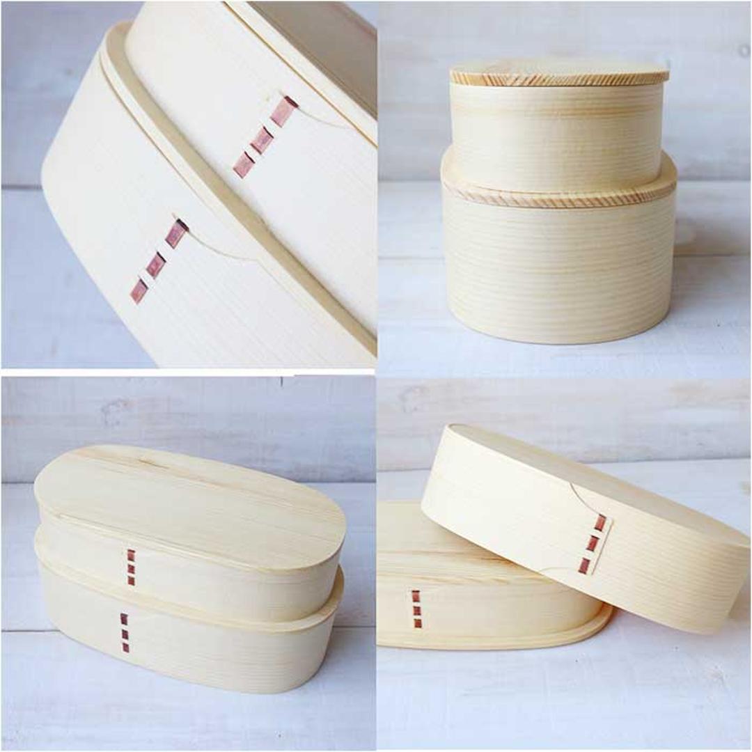 わっぱ弁当箱 大容量 通販 曲げわっぱ弁当箱 まげわっぱ 弁当箱 2段 二段 お弁当箱 ランチボックス 曲げわっぱ 二段弁当箱 2段弁当箱 レディース メンズ 大人 女子 男子 天然木製 木 ナチュラル シンプル おしゃれ 弁当用品 お弁当グッズ 食器 ナチュラル 700ml