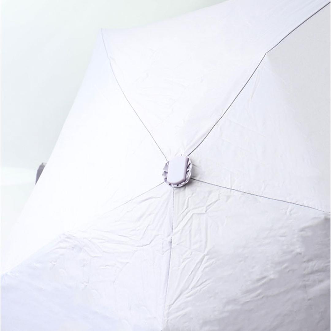 wpc 日傘 折りたたみ 完全遮光 晴雨兼用 801-12436-102 通販 ワールドパーティー 折りたたみ日傘 晴雨兼用傘 折りたたみ傘 後ろが伸びる レディース 遮熱 50cm 50センチ おしゃれ 無地 UVカット100% 大人 手開き 通勤 通学 女性 オフxライトグレー ・