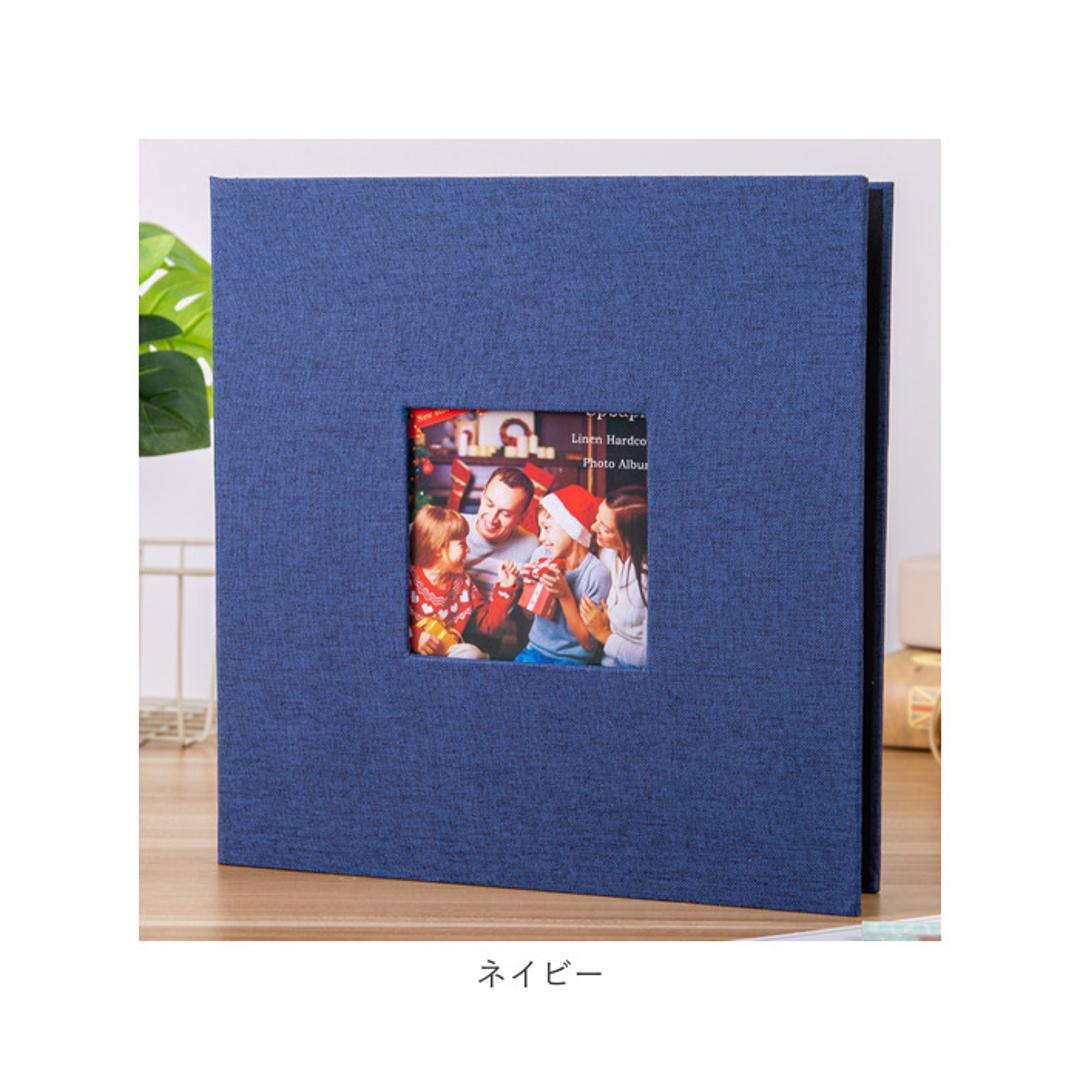 アルバム 貼るタイプ 大容量 通販 フォトアルバム 写真 フォト L判 手作り 写真整理 収納 整理 DIY カバー キャンバス 子ども 赤ちゃん かわいい 記念日 誕生日 ホワイト ・