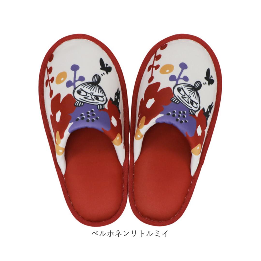 ムーミン トイレ グッズ 通販 スリッパ 室内 ルームシューズ ルームスリッパ トイレスリッパ おしゃれ 洗える 北欧 かわいい オシャレ 可愛い キャラクター MOOMIN ちょうちょ 蝶々 テキスタイル トイレファブリック ヨコズナクリエーション 生活雑貨 ペルホネンムーミン ・