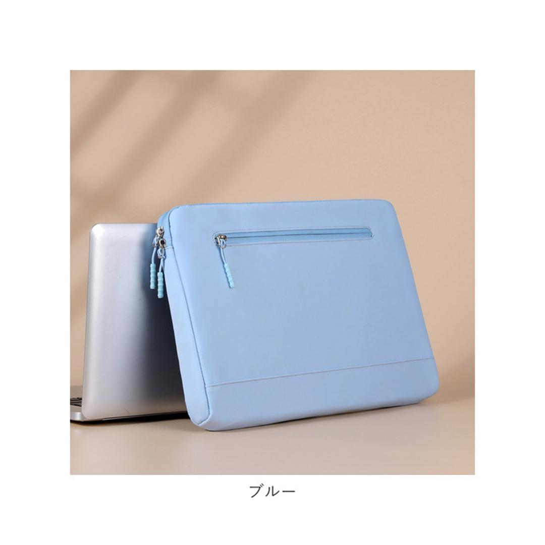 パソコンケース インナーバッグ 通販 ノートパソコンケース PCケース スリーブ 薄型 インナーバック インナーケース インナー ケース 軽量 ノートパソコン パソコン PC 耐衝撃 保護 無地 ピンク 【即日発送】13-13.3インチ