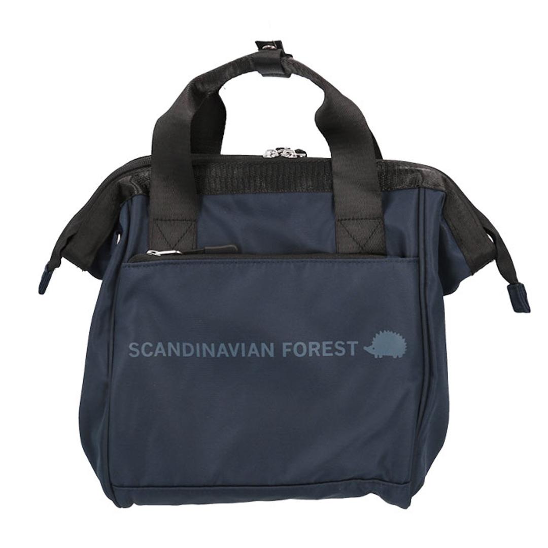 スカンジナビアンフォレスト ショルダー 251-KESF362 通販 ショルダーバッグ ショルダーバック 肩掛け ななめ掛け 斜めかけ 無地 シンプル 撥水 ファスナー ポケット SCANDINAVIAN FOREST レディース メンズ 男女兼用 カジュアル ブラック ・