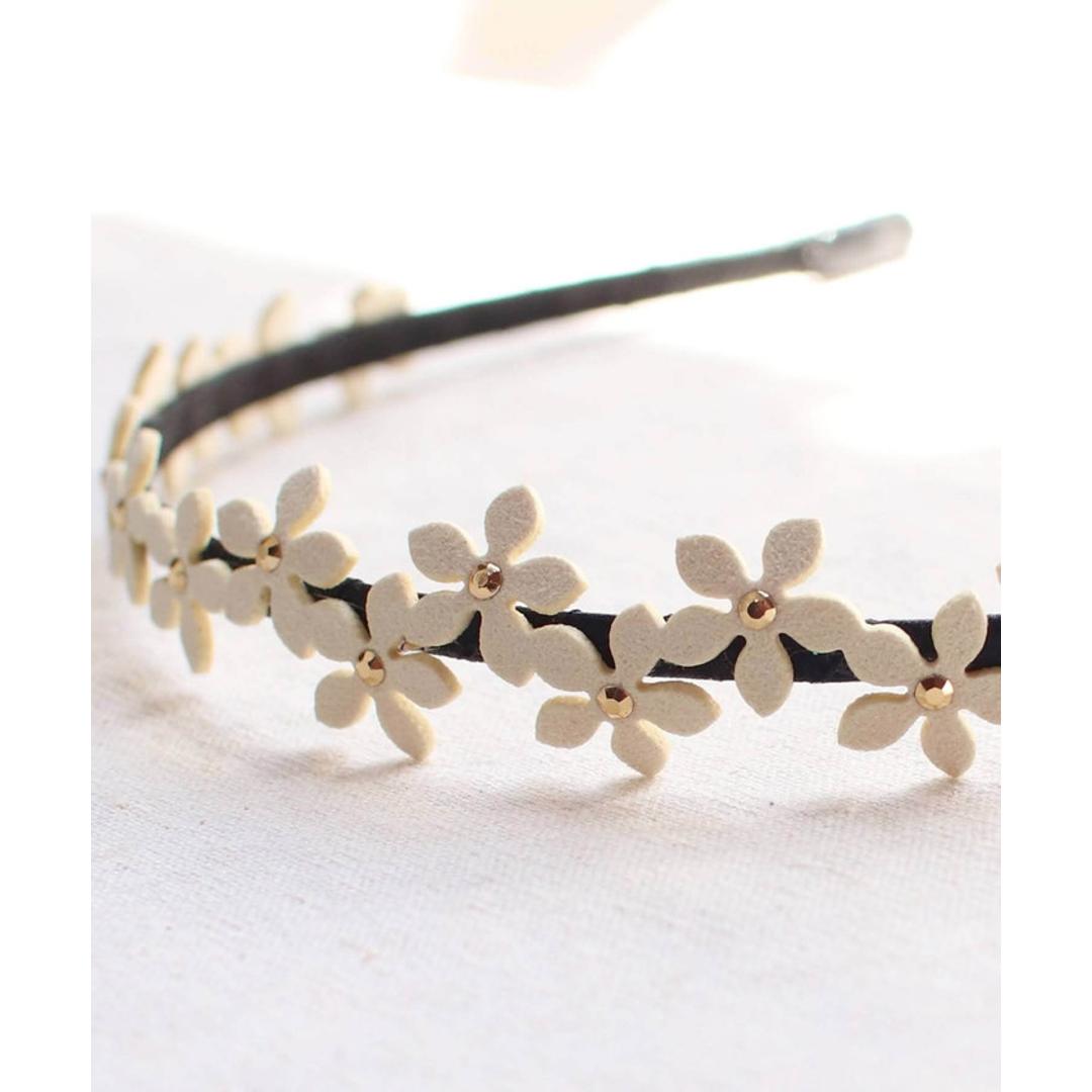 Rora カチューシャ キッズ 通販 ローラ リッツ フラワーカチューシャ ヘアバンド 髪飾り 髪留め お花 発表会 結婚式 卒園式 入学式 女の子 女子 かわいい おしゃれ 子供 子ども こども ヘアーアクセサリー ヘアアクセサリー キッズファッション クリーム フリー