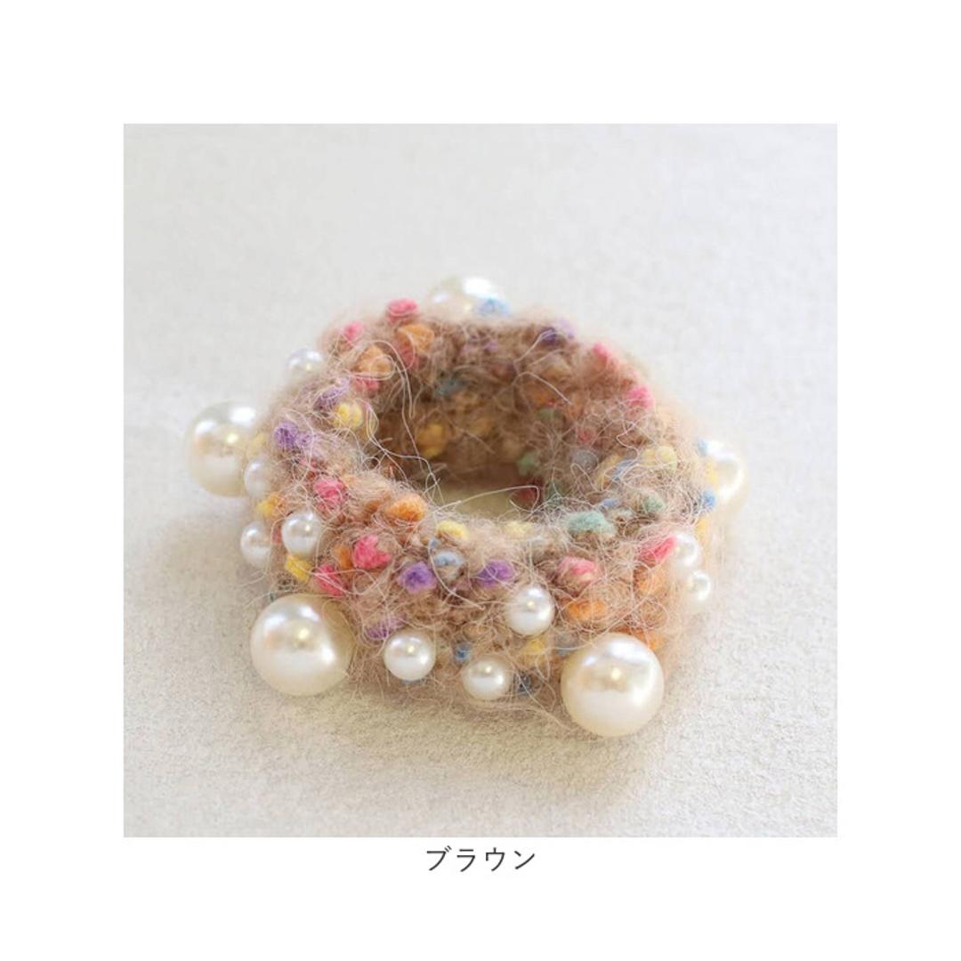 パール ヘアゴム キッズ 通販 シュシュ 髪飾り 子供 子ども こども 女の子 卒園式 入園式 入学式 卒業式 フォーマル 結婚式 ピアノ発表会 かわいい おしゃれ 普段使い シンプル ニット 可愛い ヘアアレンジ ヘアアクセサリー キッズファッション ブラック フリー