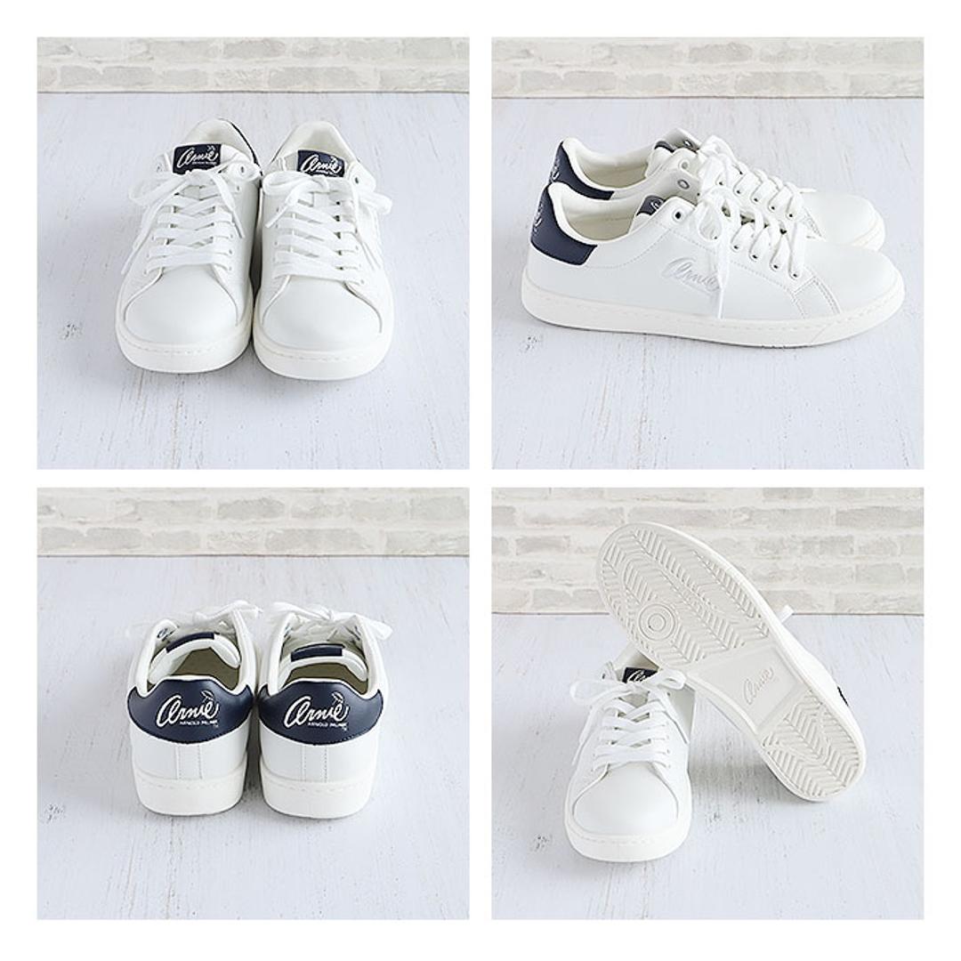 Arnold Palmer アーノルドパーマー レディース スニーカー 通販 ひも靴 紐靴 運動靴 ランニングシューズ ウォーキングシューズ カジュアルシューズ 靴 シューズ コートスニーカー 紐 ひも AN0602 カジュアル ランニング ウォーキング フラット ホワイト 【即日発送】23cm