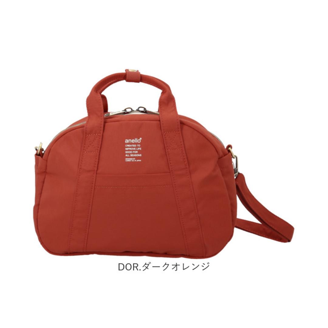 アネロ ショルダーバッグ anello ATM0963 通販 ショルダーバック 斜めがけバッグ ミニボストンバッグ レディース 小さめ メンズ 斜めがけ 大人 軽量 軽い ナイロン 撥水 ファスナー付き かわいい シンプル 旅行 PARADE レディースバッグ BK.ブラック ・