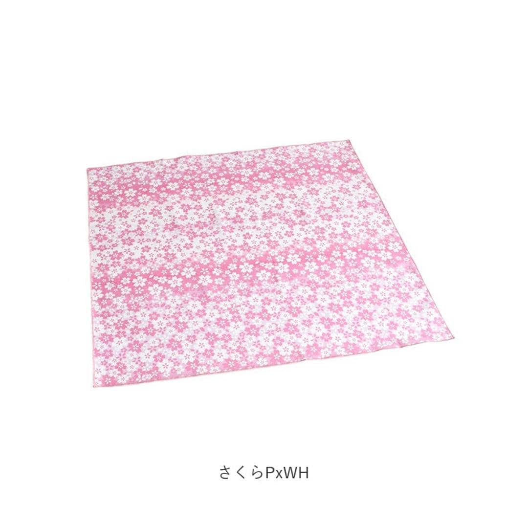 お弁当包み ハンカチ 通販 日本製 ランチクロス お弁当クロス ランチョンマット ナフキン 小風呂敷 おしゃれ 大人 かわいい 風呂敷 ふろしき 45cm 綿100% 総柄 女の子 女性 女子 中学生 高校生 小学生 プレゼント プチギフト キッチン用品 ミモザ ・