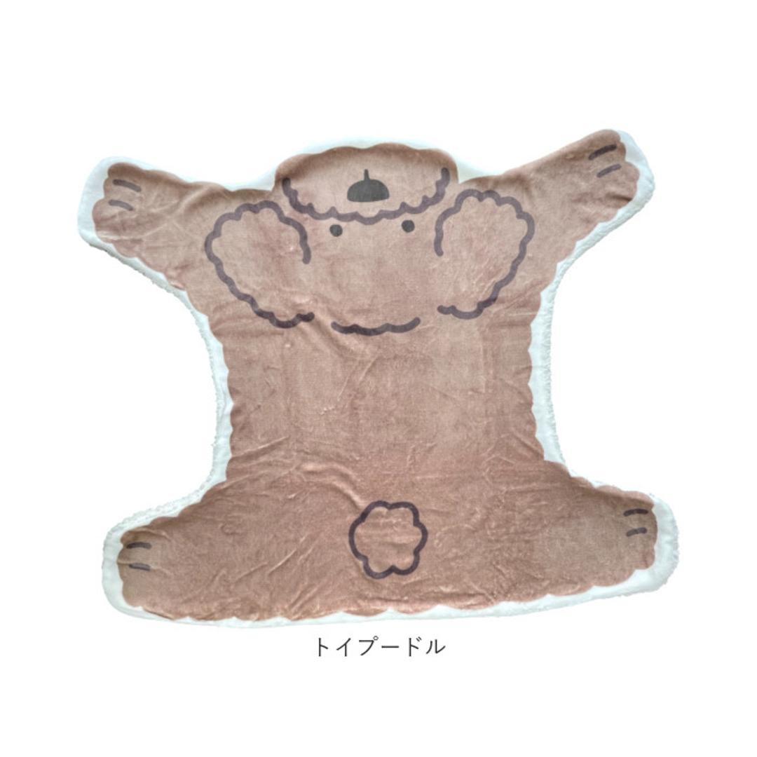 ブランケット ひざ掛け かわいい 通販 犬のかたちブランケット 膝掛け ミニ 毛布 犬 いぬ グッズ 薄手 膝掛 形 型 ひざかけ 可愛い キッズ おしゃれ 犬好き 子ども お昼寝 裏ボア 暖かい ふわふわ もこもこ オフィス 防寒 寒さ対策 シュナウザー ・