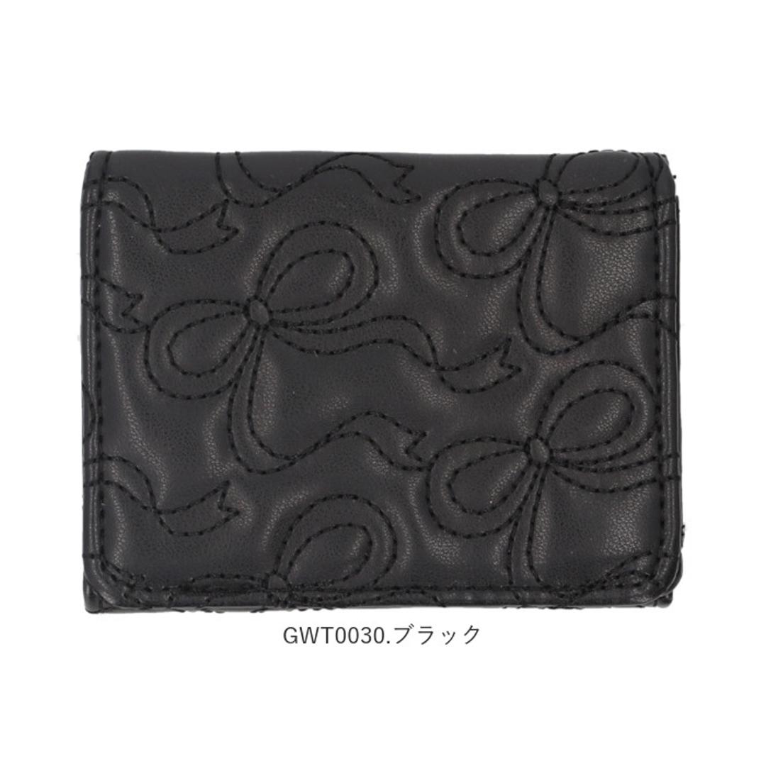 ミニ財布 レディース 通販 三つ折り財布 財布 さいふ ミニウォレット 小銭入れ カードポケット お札入れ 合成皮革 合皮 女性 コンパクト かわいい おしゃれ 多収納 軽量 コインケース 三つ折り 小さい財布 贈り物 ギフト GWT0028.ピンク ・