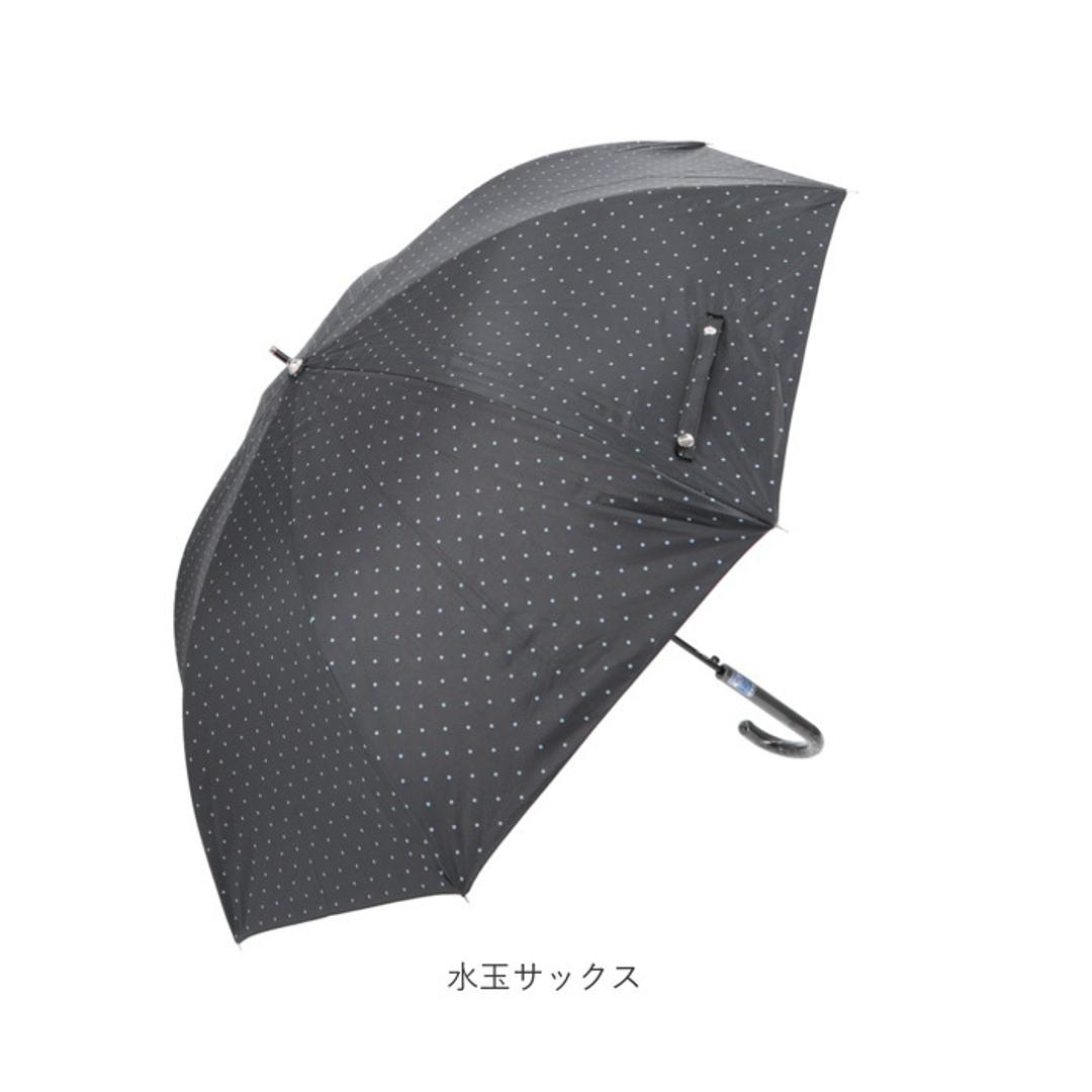 長傘 晴雨兼用 通販 58cm 傘 かさ アンブレラ 雨傘 日傘 シルバー 