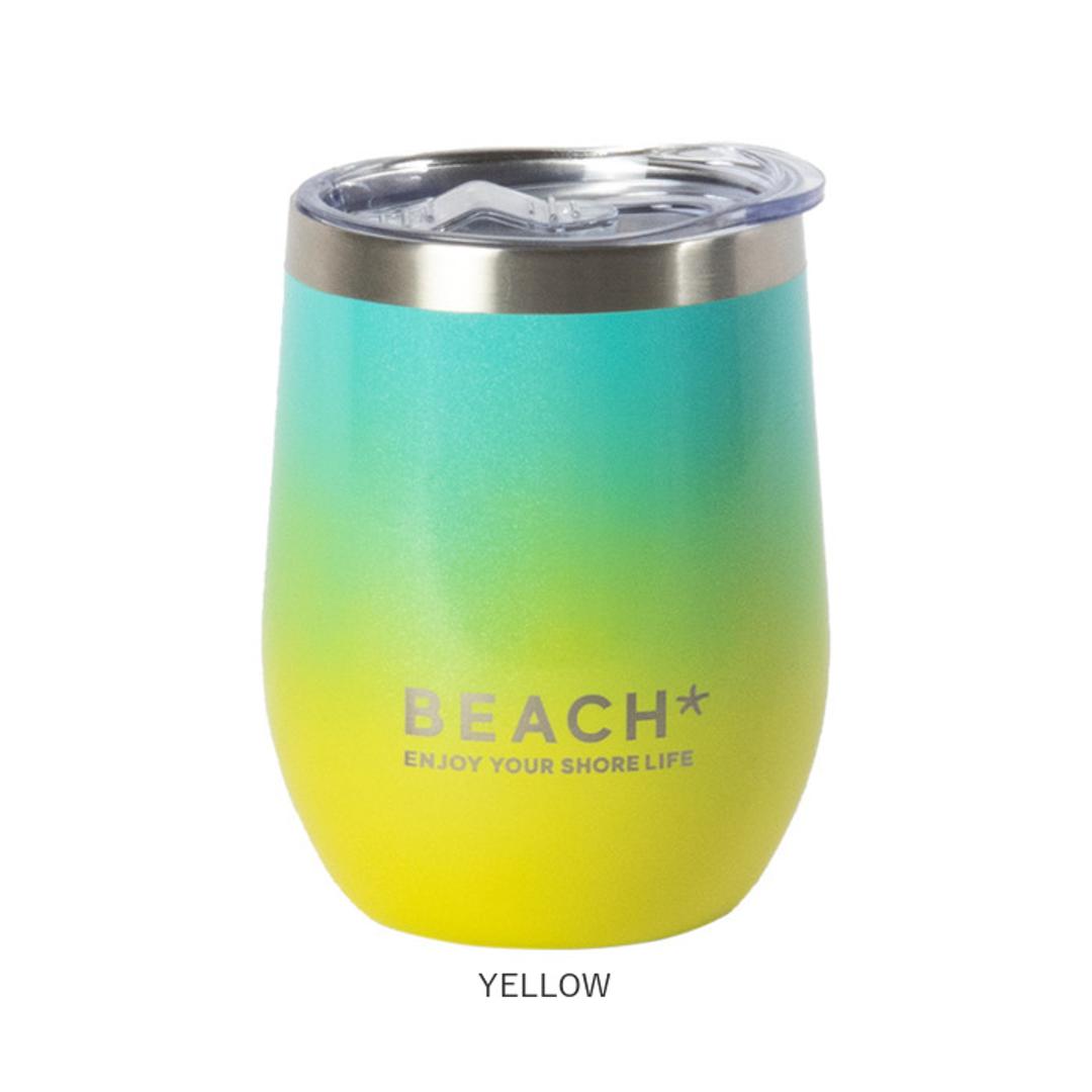 タンブラー 保温 保冷 蓋付き 通販 HALEIWA HAPPY MARKET ハレイワハッピーマーケット ステンレスタンブラー 360ml コップ カップ マグ ハワイアン雑貨 食器 台所用品 キッチン雑貨 おしゃれ かわいい 新生活 持ち PINK ・