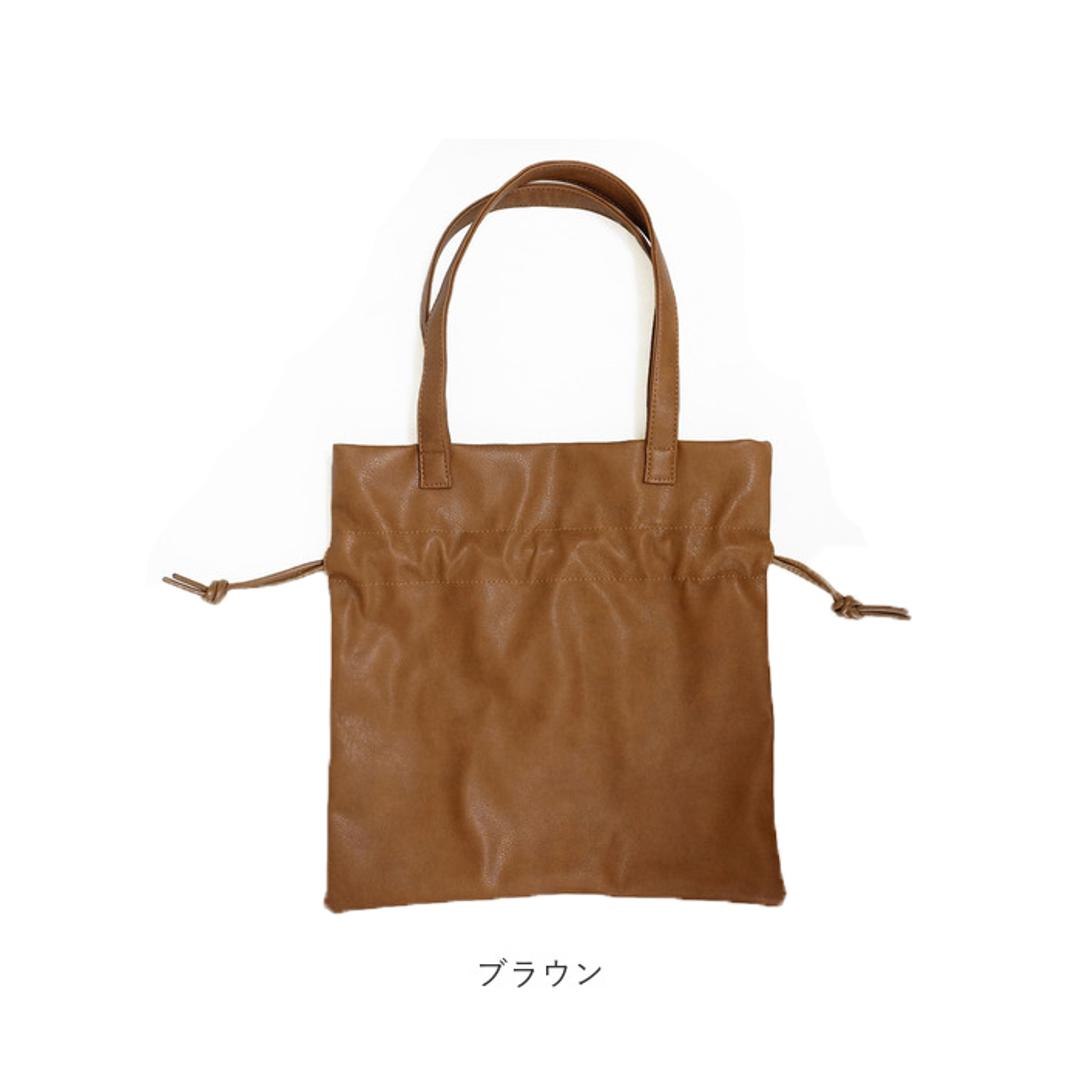 巾着 ショルダー バッグ 通販 レディース メンズ トートバッグ a4