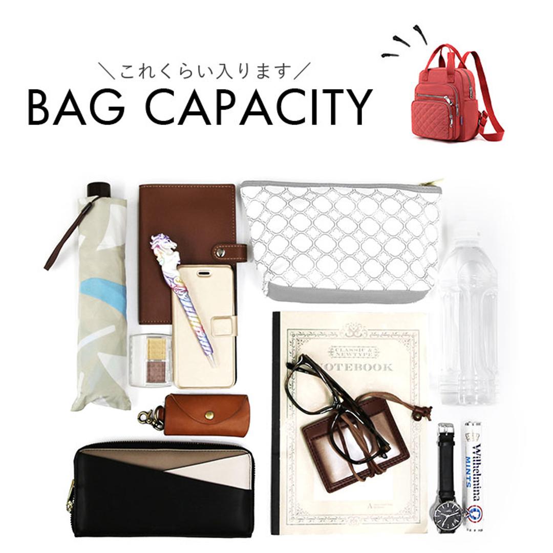 リュック レディース 軽量 おしゃれ 通販 バッグ バック ディバッグ ディバック かばん 鞄 ナイロンバッグ ナイロンバック リュクサック マザーズリュック ショルダーバッグ ショルダーバック 大容量 オシャレ ママリュック 通勤 通学 旅行 ワインレッド ・