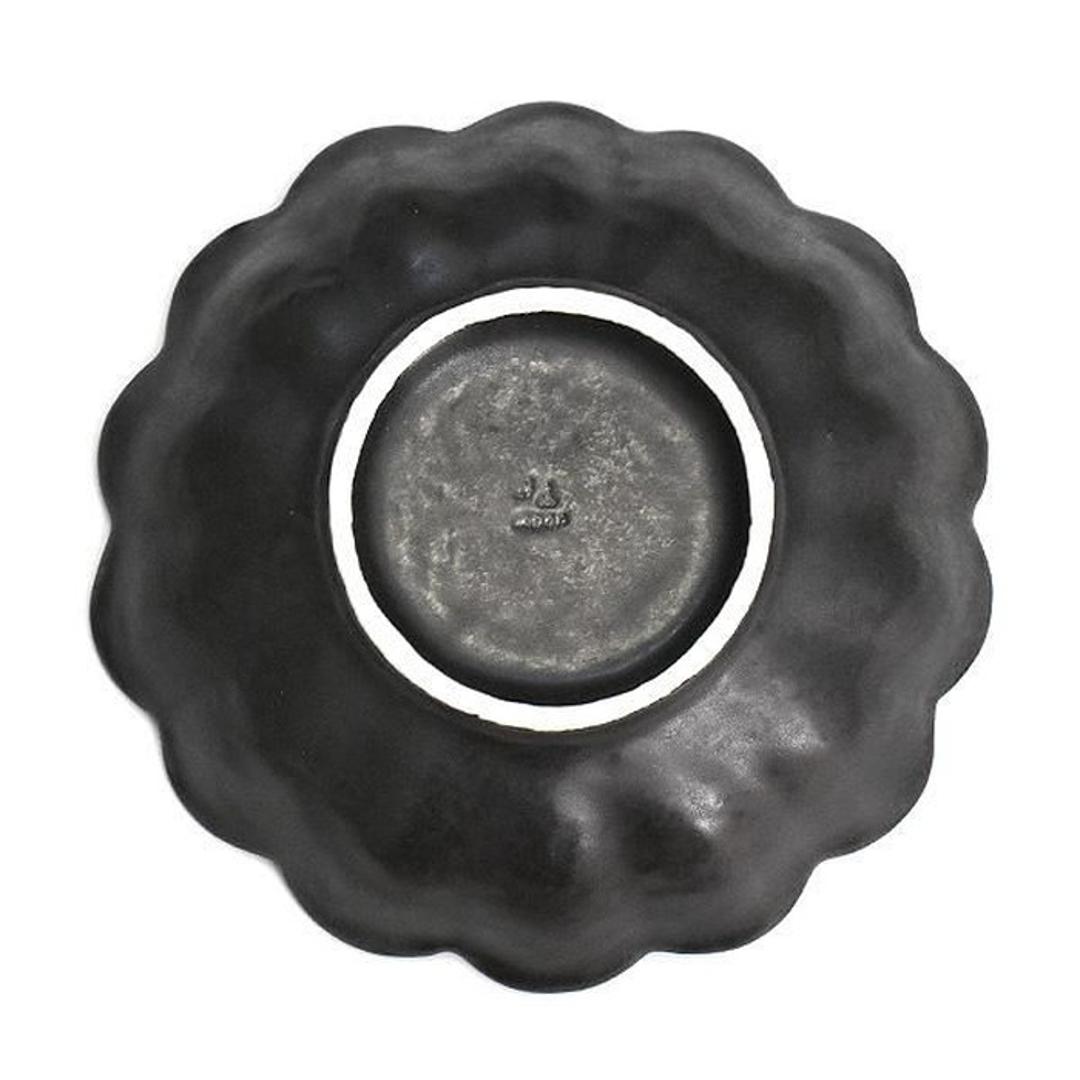 美濃焼 小鉢 通販 日本製 小皿 中鉢 美濃 焼 16cm 取り皿 副菜 取皿 和食器 おしゃれ モダン かわいい 花形 花型 お花 サラダ デザート 電子レンジ対応 食洗機対応 朝食 おやつ 夕食 リンカ 16ボウル グルメスタイル キッチン用品 ホワイト ・