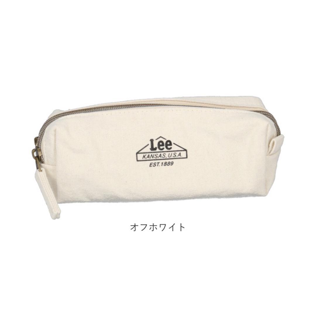 ペンケース おしゃれ 通販 Lee 筆箱 ふでばこ ポーチ シンプル 男女兼用 大容量 カジュアル マルチケース 小物入れ ペンポーチ 化粧ポーチ お洒落 かわいい 文房具入れ 筆記用具入れ 女性 男性 ギフト 贈り物 ヒッコリー ・
