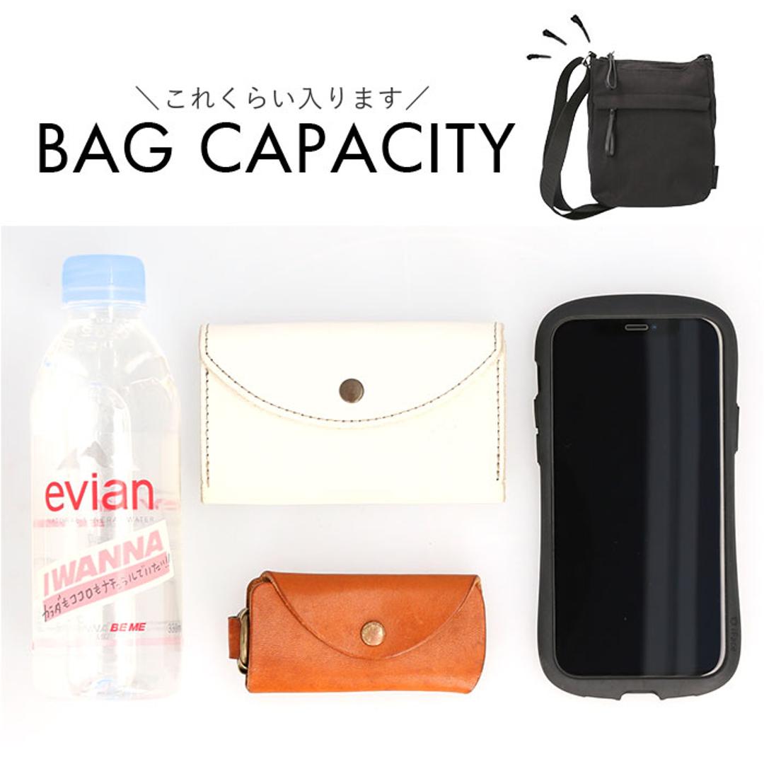 legato largo ショルダー 通販 レガートラルゴ ショルダーバッグ ミニショルダー ミニショルダーバッグ 斜め掛け 斜めがけ レディース バッグ 縦型 小さめ ナイロン LH-F3455 2way 軽い 軽量 かわいい おしゃれ GBE.グレーベージュ ・