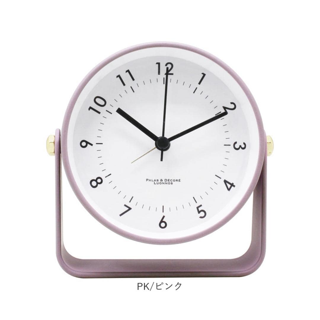 目覚まし時計 アナログ かわいい 通販 アラームクロック 置き時計 置時計 アラーム 時計 おしゃれ くすみカラー シンプル 静音 静か リビング 寝室 子供 小さい コンパクト ギフト 贈り物 Lipad リパド LPD-10 インテリア時計 インテリア GR/グリーン ・