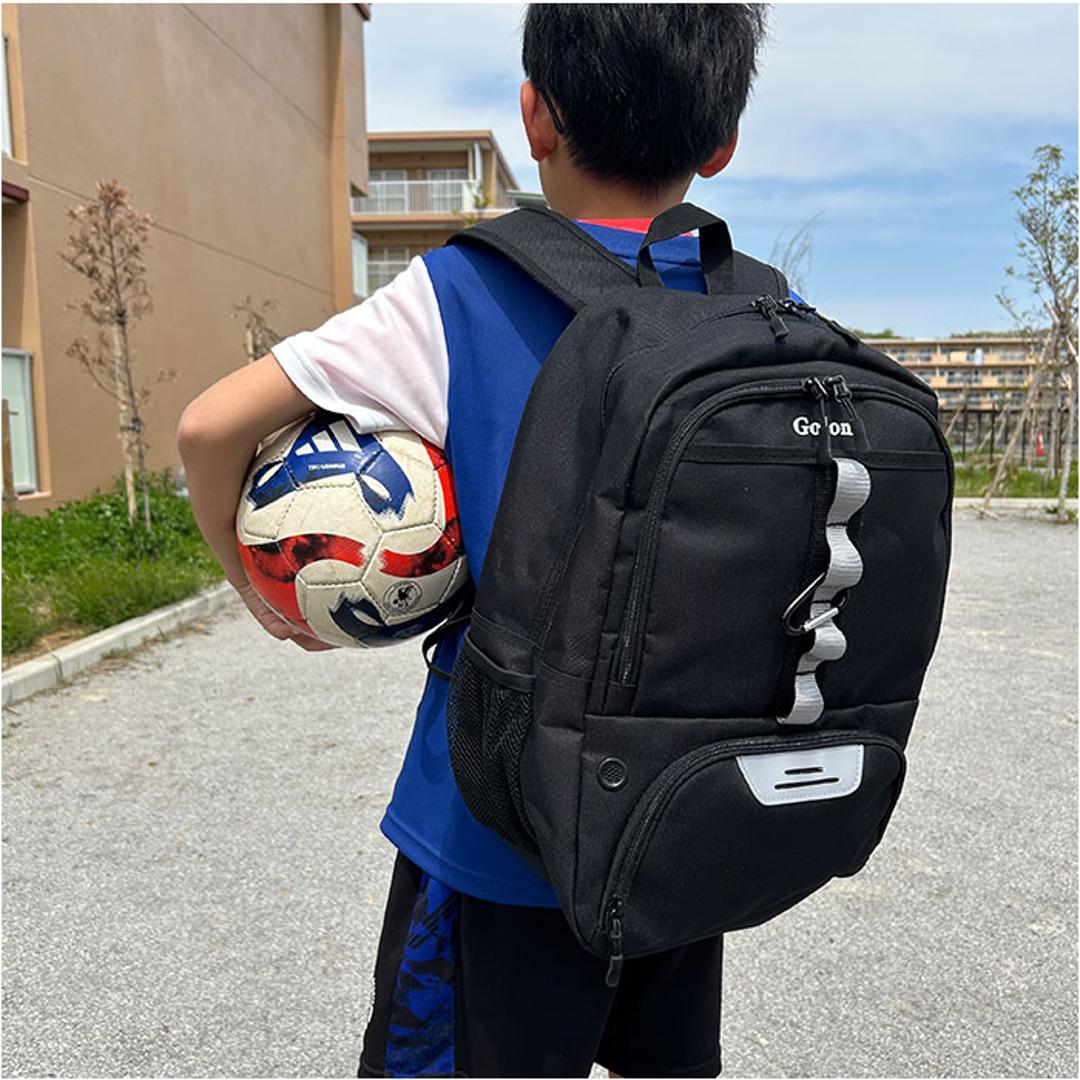 サッカーリュック ボール収納 通販 サッカーバッグ サッカーバック リュクサック サッカーボールリュック シューズバッグ シューズ サッカーボールバッグ バスケットボール フットボール バックバッグ リバッグ 大容量 多機能 おしゃれ 男女兼用 ジュニア レッド ・
