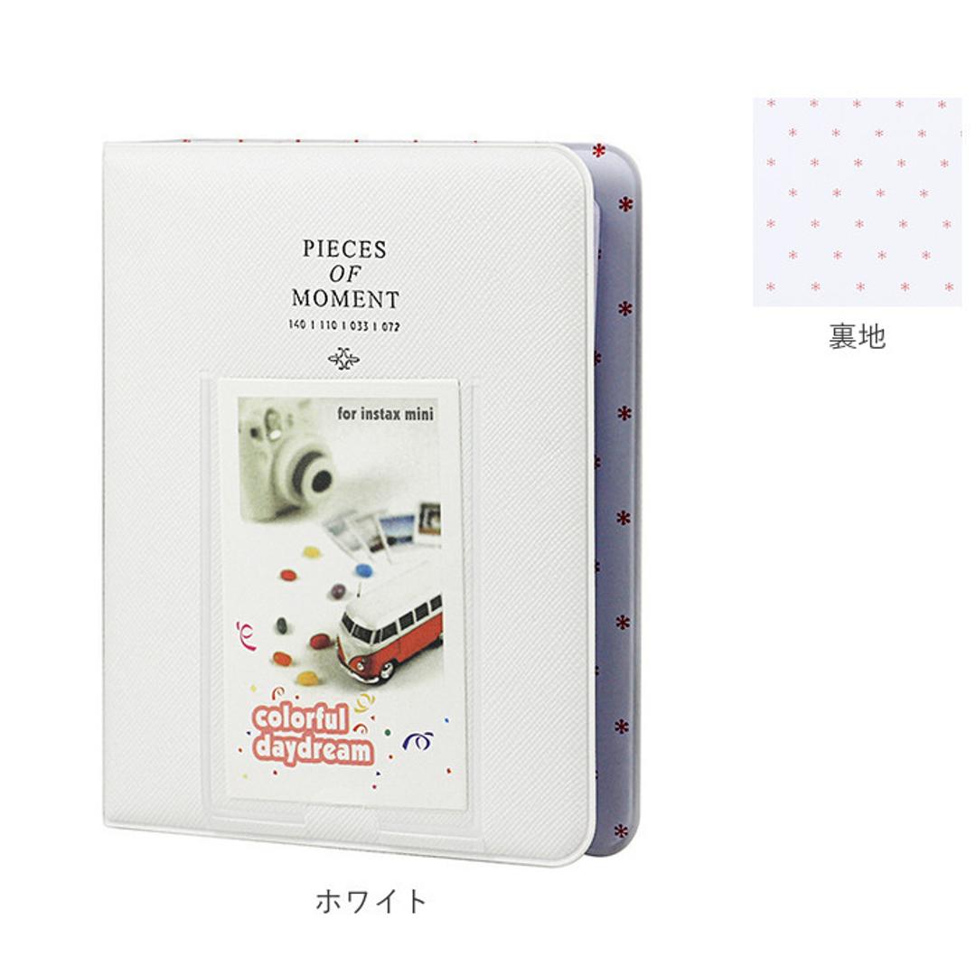 チェキ アルバム 64枚 通販 写真 フォトアルバム フォトブック チェキアルバム 写真整理 チェキ用アルバム インスタントカメラ おしゃれ かわいい 可愛い 高校生 女の子 女子 子供 キッズ ギフト ブルー ・