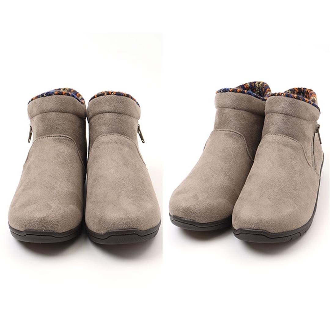 パンジー ブーツ pansy PS1483 通販 ショートブーツ 婦人靴 レディース シューズ 幅広 4E ワイド サイドファスナー 抗菌防臭 撥水 生活防水 雨の日 滑りにくい 歩きやすい 脱ぎ履きしやすい 履き口ゆったり パンジーハーツ 女性用 レディース靴 ブラック 【即日発送】22.5cm