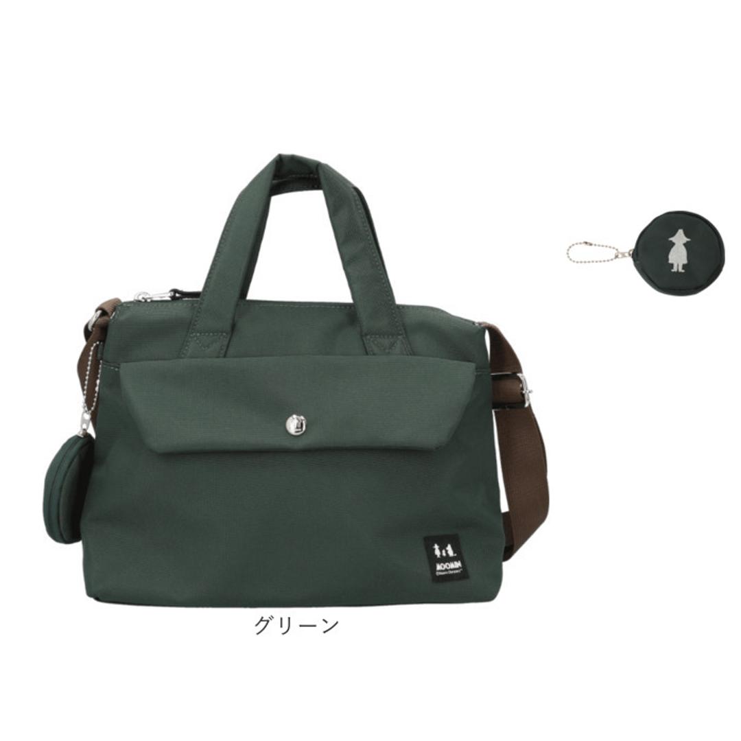 ムーミン ショルダーバッグ 通販 ショルダー バッグ レディース 斜め掛け 肩掛けバッグ 肩掛け Moomin bag 鞄 かばん カバン 2way バック RMNK-06 旅行 軽い 北欧 軽量 通勤 通学 大人 シンプル かわいい おしゃれ ブラック ・