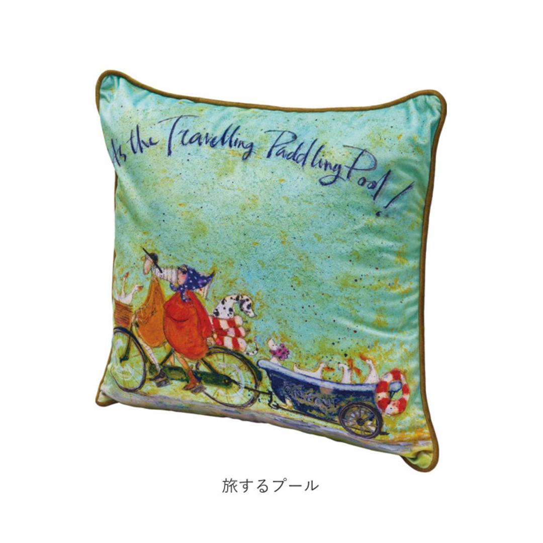 サムトフト クッションカバー 通販 Sam Toft クッション カバー 45cm 45 45×45cm ベロア アート 絵画 名画 インテリア テキスタイル ファブリック おしゃれ かわいい オシャレ 可愛い 寝具 インテリア小物 リトルサプライズ ・