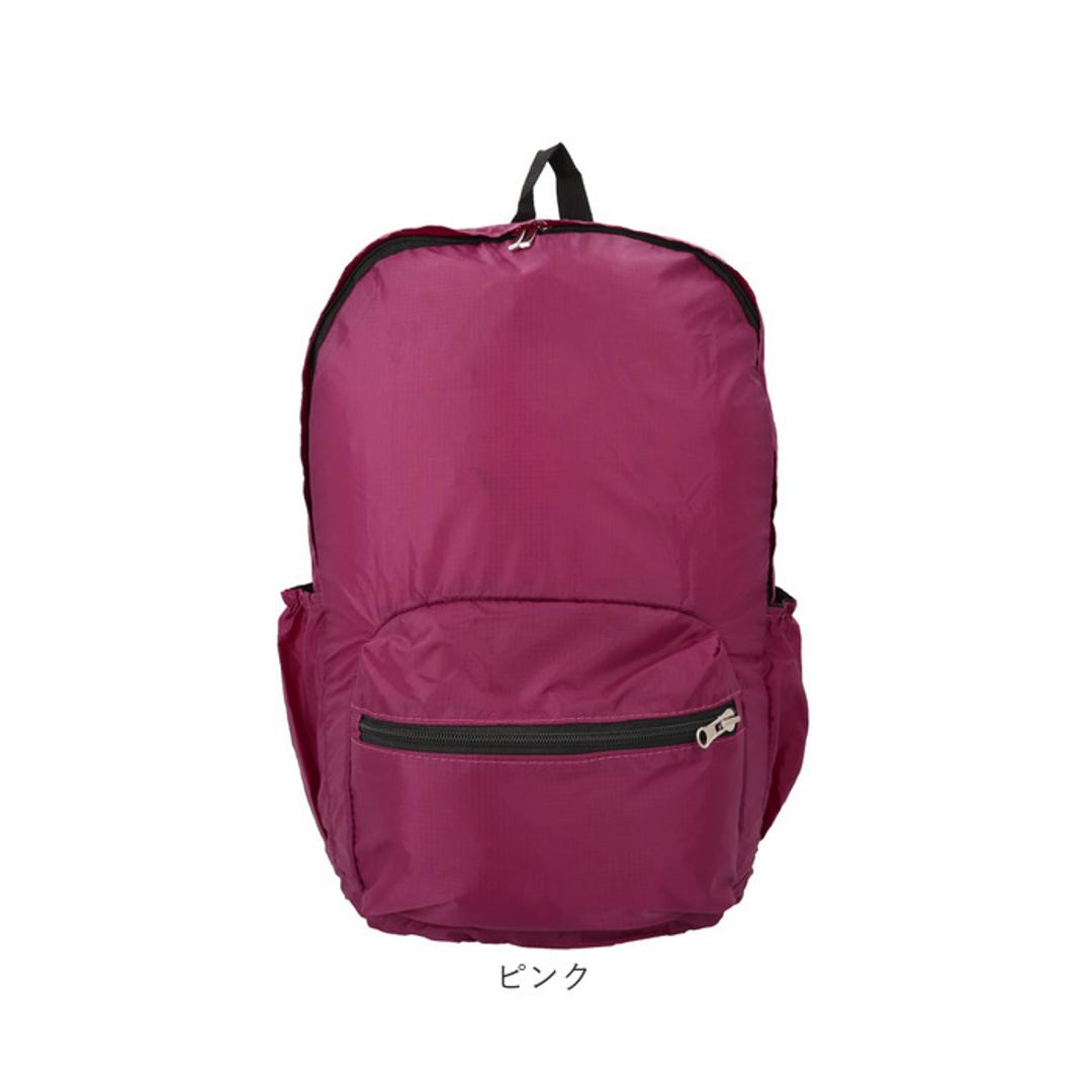 コンパクト リュック レディース 通販 たためるリュック コンパクトリュック 携帯 畳めるリュック エコリュック 女性 子供 ショッピング リュックサック カジュアル シンプル 軽量 バッグ カバン かばん オシャレ エコバッグ 非常用 旅行 ギフト ブラック ・