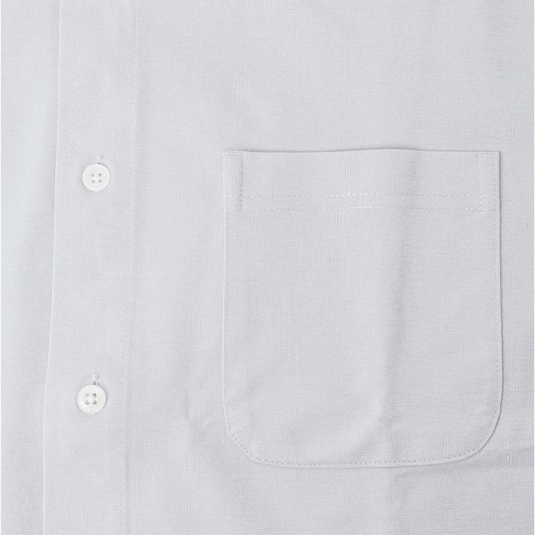 URBAN SQUARE シャツ 3531 通販 アーバンスクエア カッターシャツ ワイシャツ 襟付きシャツ 長袖シャツ メンズ 接触冷感 通勤 ビジネス シンプル ビジネスカジュアル オフィスカジュアル イージーケア きれいめ ストレッチ トップス 男性 WHITE Mサイズ