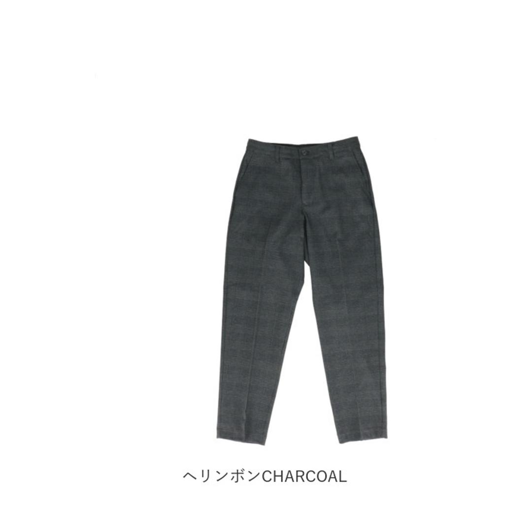 URBAN SQUARE パンツ 65302 通販 アーバンスクエア トラウザーパンツ スラックス ロングパンツ 長ズボン メンズ 裏起毛 通勤 シンプル 無地 ビジネスカジュアル オフィスカジュアル きれいめ イージーケア ボトムス 男性 紳士 ヘリンボンGREY Sサイズ