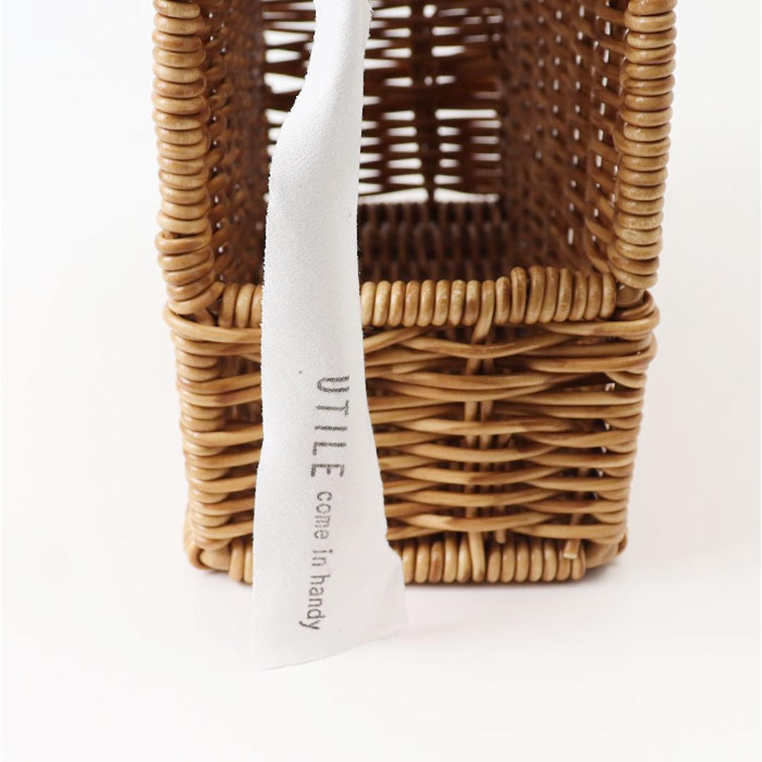 UTILE カーペットクリーナースタンド 通販 カーペットクリーナー スタンド ハンディクリーナー ホルダー 掃除道具 整理 収納 おしゃれ ナチュラル ユティルナイール 洗えるバスケット PPラタン Creer クレエ 掃除用品 日用品雑貨 インテリア ナイール ・