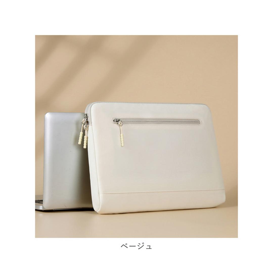 パソコンケース インナーバッグ 通販 ノートパソコンケース PCケース スリーブ 薄型 インナーバック インナーケース インナー ケース 軽量 ノートパソコン パソコン PC 耐衝撃 保護 無地 ピンク 【即日発送】13-13.3インチ