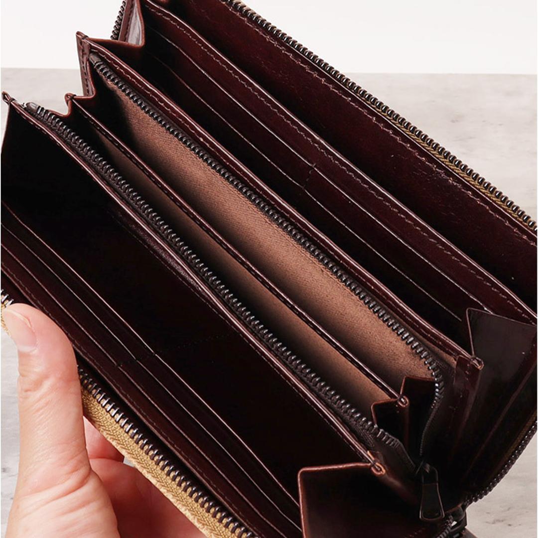 ZOO ズー 長財布 象革 通販 財布 さいふ サイフ お財布 ウォレット ロングウォレット ラウンドウォレット ラウンドファスナー 本革 束入れ 札入れ 小銭入れ エレファント メンズ レディース 男女兼用 柔らかい 名刺入れ カード入れ サンドベージュ ・