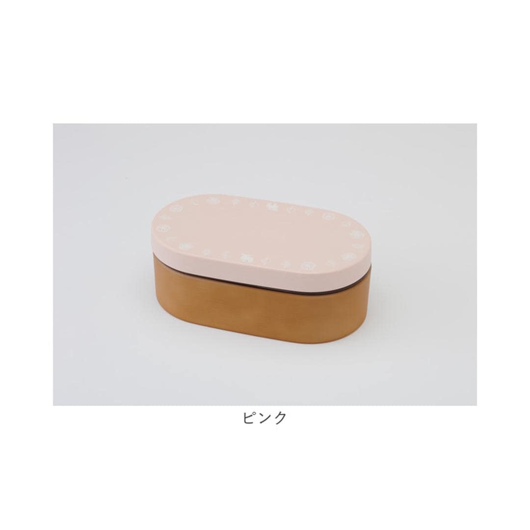 moz ランチボックス モズ 通販 日本製 弁当箱 小判型弁当箱 お弁当箱 1段 一段 女子 大人 おしゃれ 中ふたを外して 電子レンジ対応 中ふた以外 食洗機対応 女性 女の子 北欧 Nyttliv 木目調 お弁当グッズ 大人用弁当箱 キッチン用品 アイボリー ・