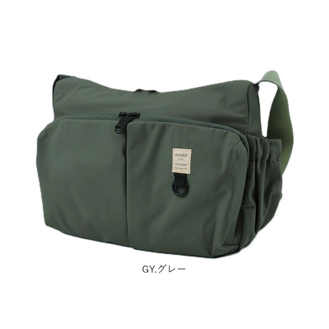 アネロ anello ショルダーバッグ AGB5006 通販 ショルダーバック 斜めがけバッグ レディース 大人 メンズ 通勤 サブバッグ 小さめ A5 軽量 軽い 撥水 旅行 おしゃれ ポケット 多い アウトドア NEW STANDARD レディースバッグ BK.ブラック ・