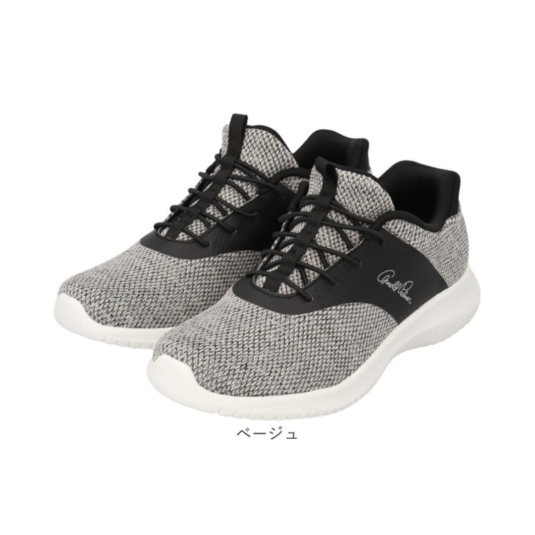 アーノルドパーマー スニーカー Arnold Palmer AL1203 通販 ゴム紐 脱ぎ履きしやすい靴 レディース 運動靴 通勤 通学 軽量 軽い 履きやすい Slide Fit スライドフィット 女性 女子 シンプル おしゃれ ローカット レディース靴 グレー 22.5cm