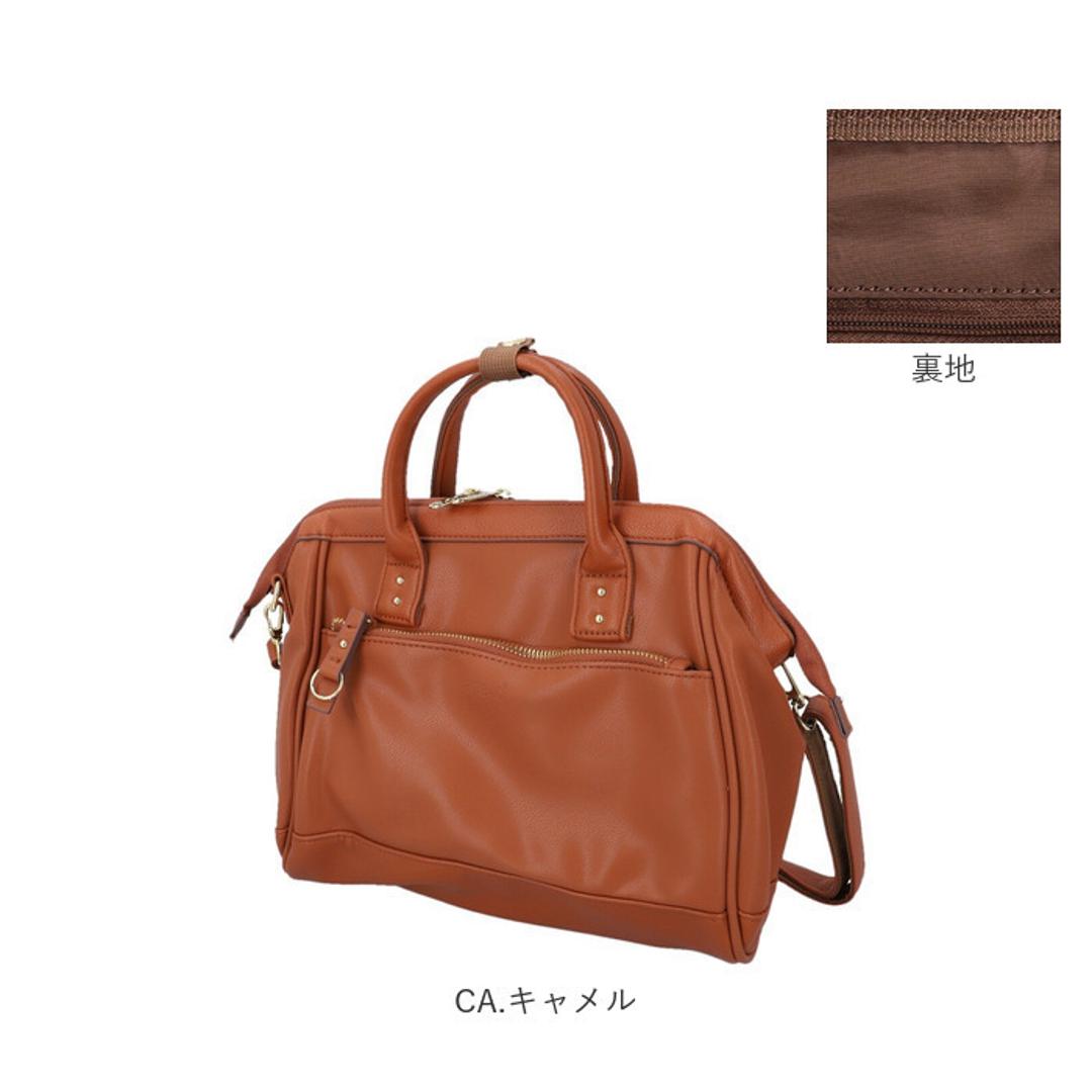 アネロ ショルダーバッグ anello ATB4954 通販 ショルダーバック 斜めがけバッグ レディース 大きめ メンズ 斜めがけ 大人 上品 おしゃれ きれいめ シンプル 旅行 合皮 キャリーオン Re:RETRO リ:レトロ レディースバッグ GY.グレー ・
