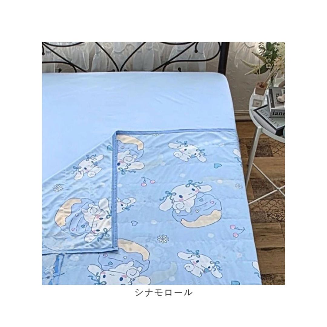冷感ケット 200x140cm キャラクター 通販 冷感 ケット ひんやりケット 涼感ケット クールケット 肌布団 肌掛け 接触冷感 ひんやり ひんやり寝具 涼しい 冷たい かわいい 可愛い クール 寝具 さらっと サラサラ おしゃれ クロミ ・