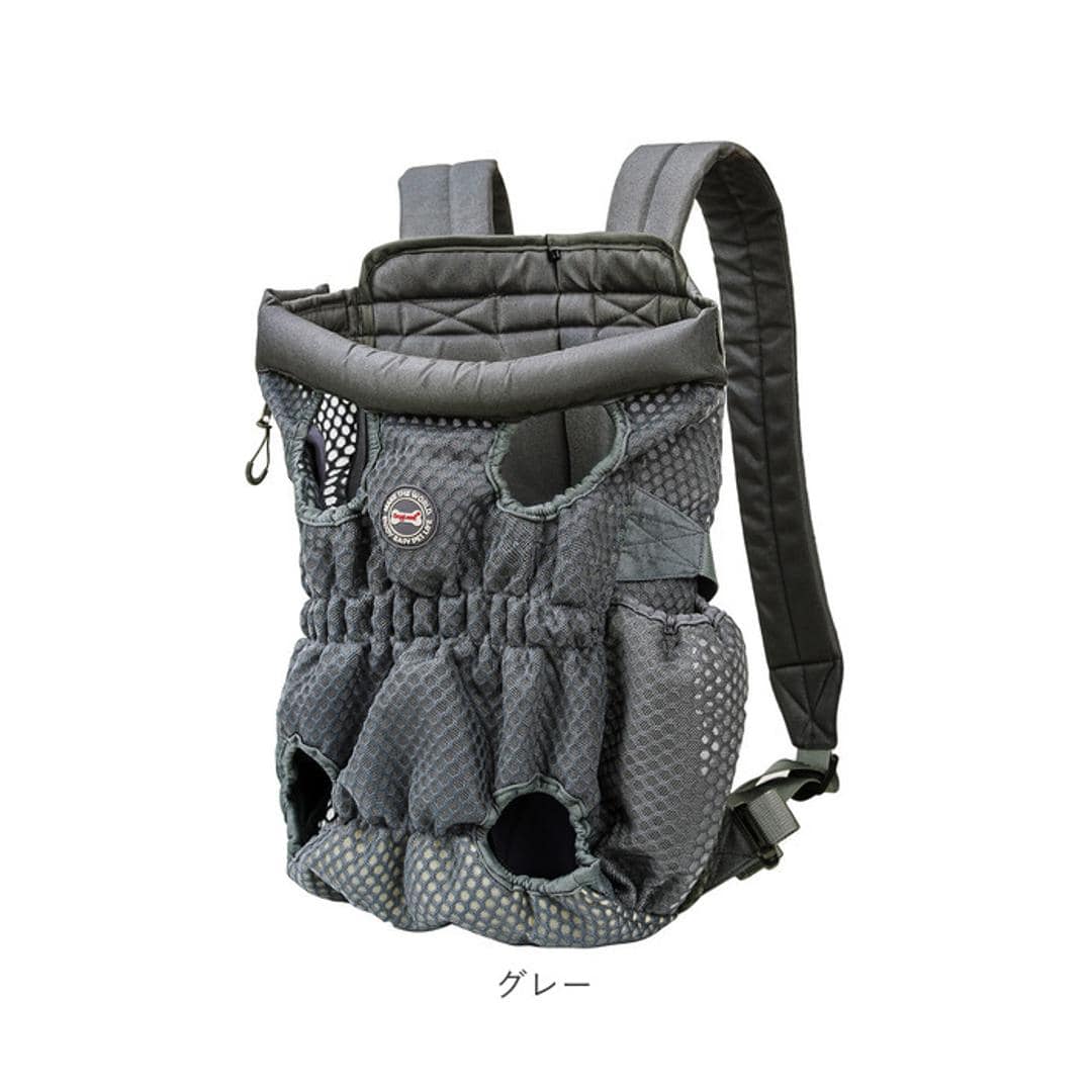 ペットキャリー リュック 通販 型 犬だっこひも キャリー バッグ 犬 猫 おしゃれ いぬ 小型犬 中型犬 抱っこ紐 スリング お出かけ おんぶ 2way グッズ ペット用品 カーキ 【即日発送】Mサイズ