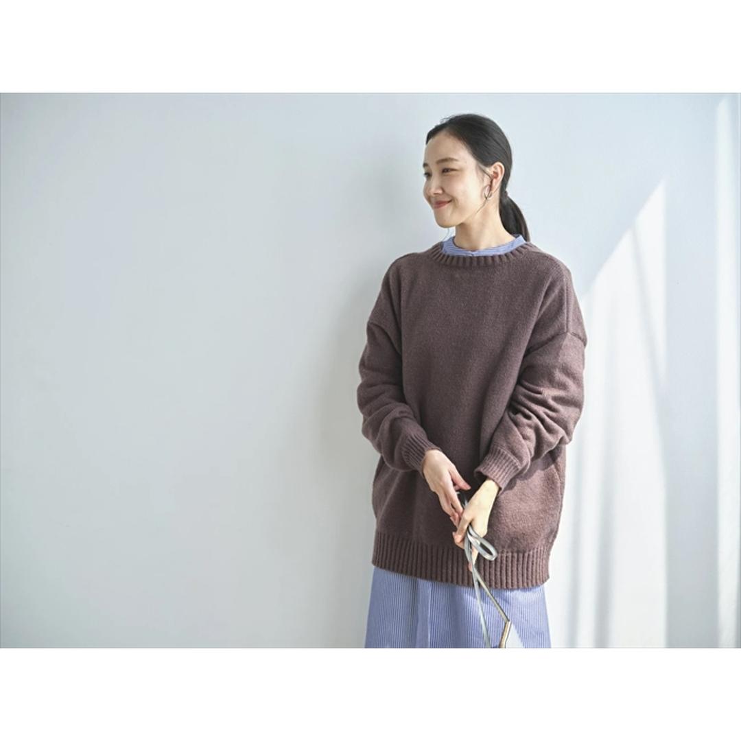 カーディガン レディース 秋冬 丸首 通販 ニットカーディガン カーデガン ニット トップス 長袖 セーター 2WAYふんわり編みカーディガン&クルーニット おしゃれ シンプル 大人 かわいい カジュアル ナチュラル 女性 婦人 レディースファッション ブラック M-Lサイズ