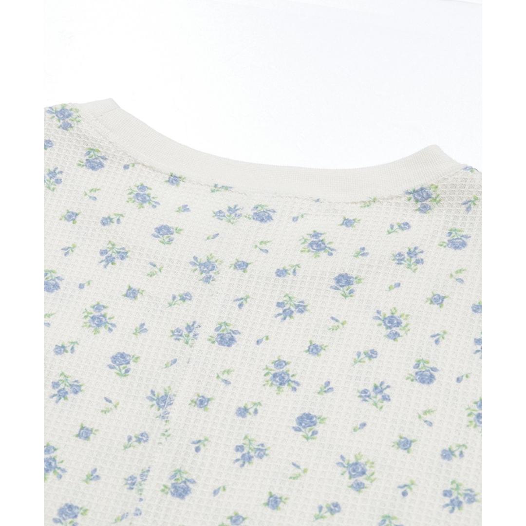 JEMORGAN サーマル レディース 通販 ジェーイーモーガン JD071-59S 切替ロンT ワッフル ロンT Tシャツ 長袖Tシャツ カットソー 長袖 トップス ワッフル生地 パック入り おしゃれ シンプル レディースファッション ピンク ・