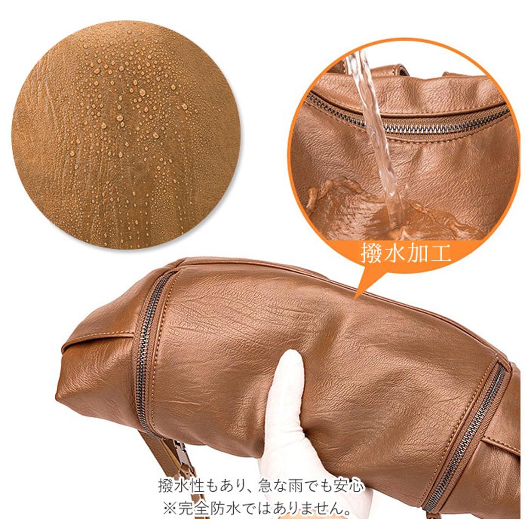 バックパック レディース 通販 2way ショルダー ショルダーバッグ リュックサック デイパック ファッションバッグ バッグバケット カバン バッグ 鞄 かばん スクールバッグ リュック ソフトレザー クロスボーダー カジュアル 鞄 かばん 収納 おしゃれ 通勤 通学 ブラック ・