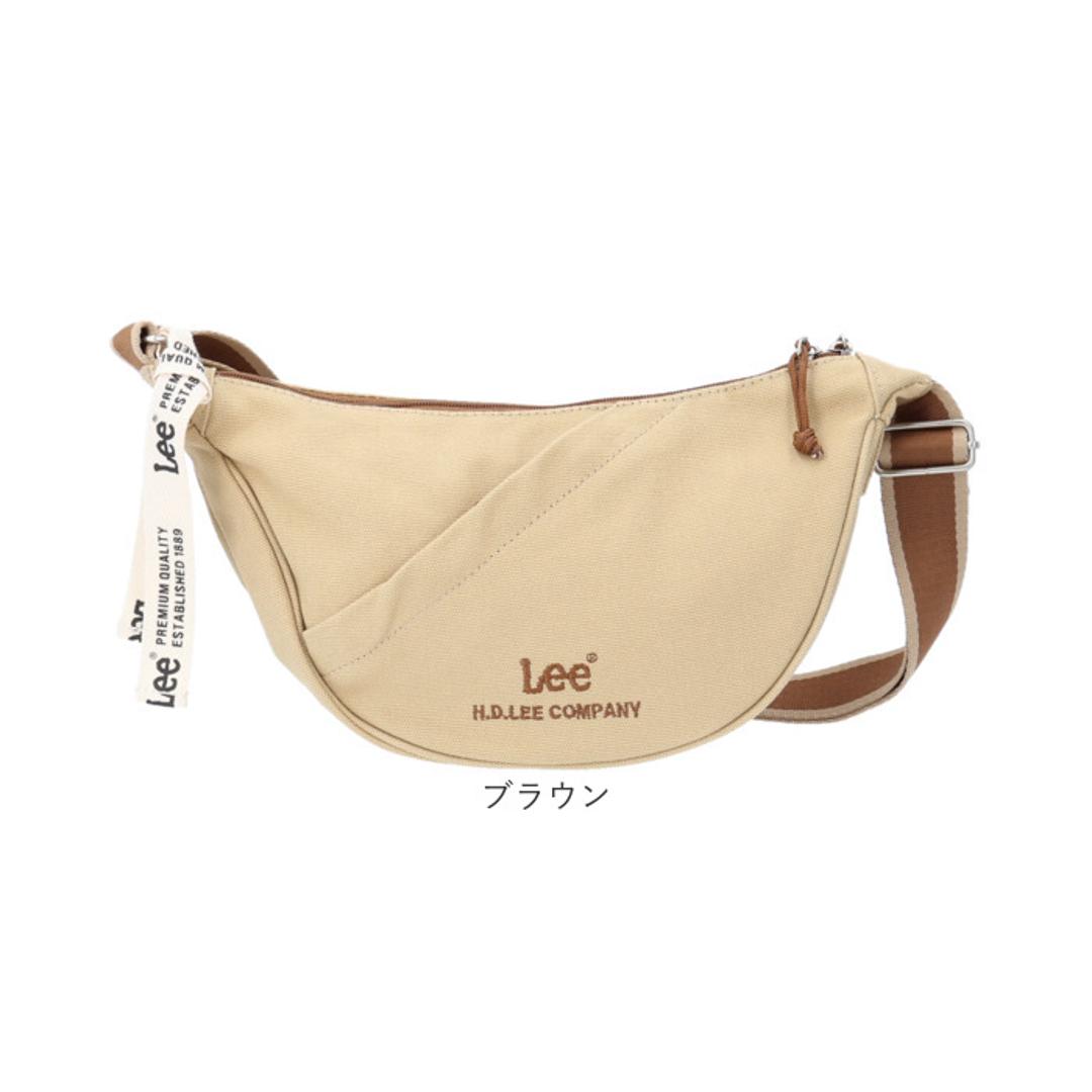 Lee リー ショルダーバッグ arcana 320-1300 通販 舟形ショルダー ショルダーバック ショルダー 肩掛け ななめかけ 斜めかけ 軽量 軽い 小さめ 小さい 舟形 レディース メンズ 男女兼用 ユニセックス シンプル カジュアル 旅行 トラベル ブラック ・