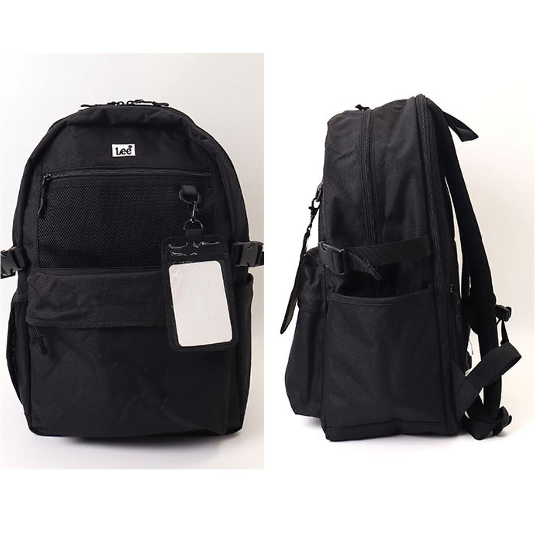 Lee リー リュック 320-4940 通販 リュックサック 27L バックパック デイパック おしゃれ レディース メンズ レディースバッグ メンズバッグ ブランド 通学 かばん 中学生 高校生 小学生 オシャレ 男の子 女の子 遠足 かわいい カジュアル ブラック ・
