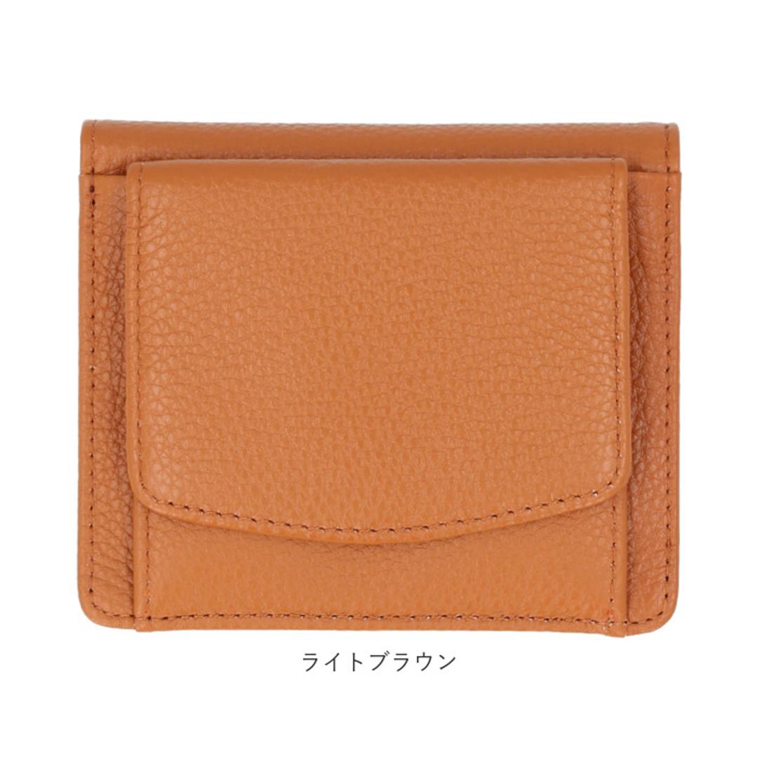 LIZDAYS リズデイズ 二つ折り財布 通販 lz-z65121 折財布 折り財布 スキミング防止 財布 ミニウォレット 小さめ さいふ サイフ ミニ財布 革 本革 レザー レディース 小銭入れ コンパクト おしゃれ かわいい きれいめ サーモンピンク ・